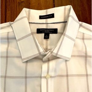 Banana Republic men’s button front shirt